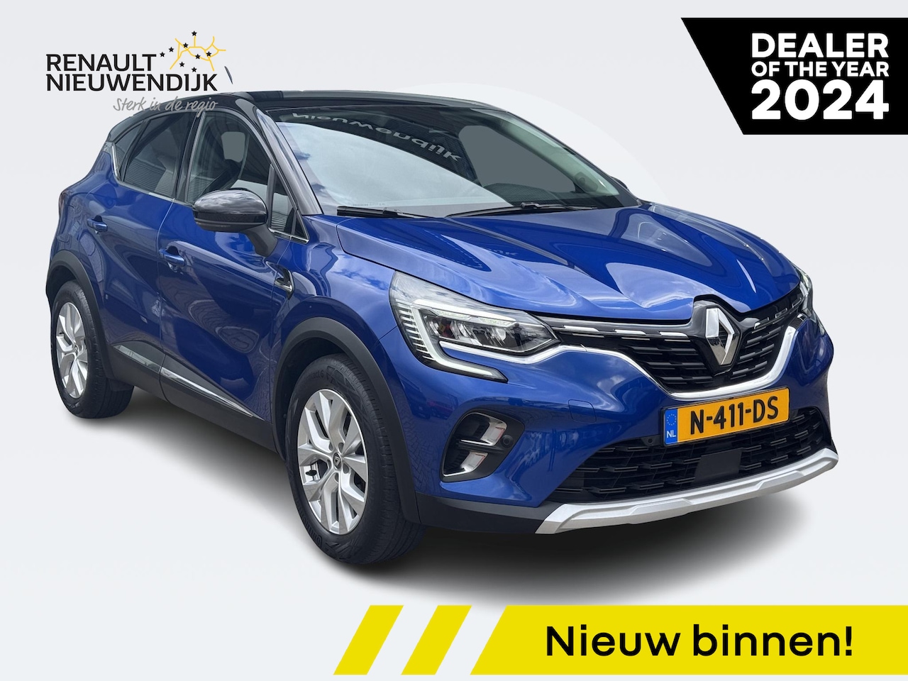 Renault Captur - 1.3 TCe 140 Intens AUTOMAAT / NAVIGATIE / CLIMATE CONTROLE / - AutoWereld.nl