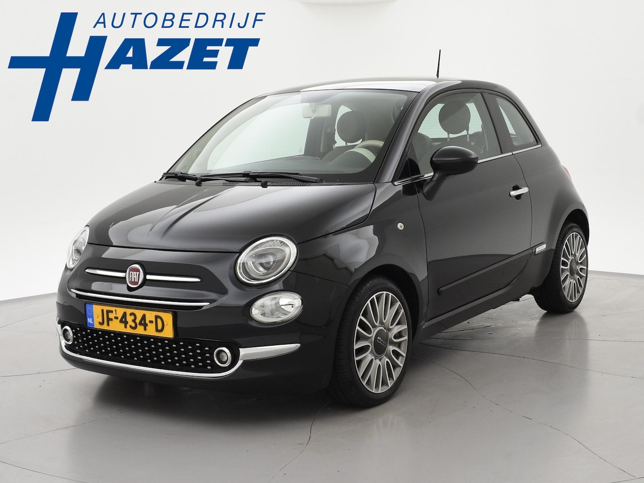 Fiat 500 - 0.9T AUTOMAAT + BRUIN LEDER | DIGITALE COCKPIT | PANORAMA | NAVIGATIE | DAB - AutoWereld.nl