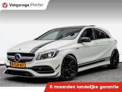 Mercedes-Benz A-klasse - 180 AMG Edition AMG Styling/ Elek. panoramadak/ Sportstoelen/ Full map navigatie/ Tel. blu