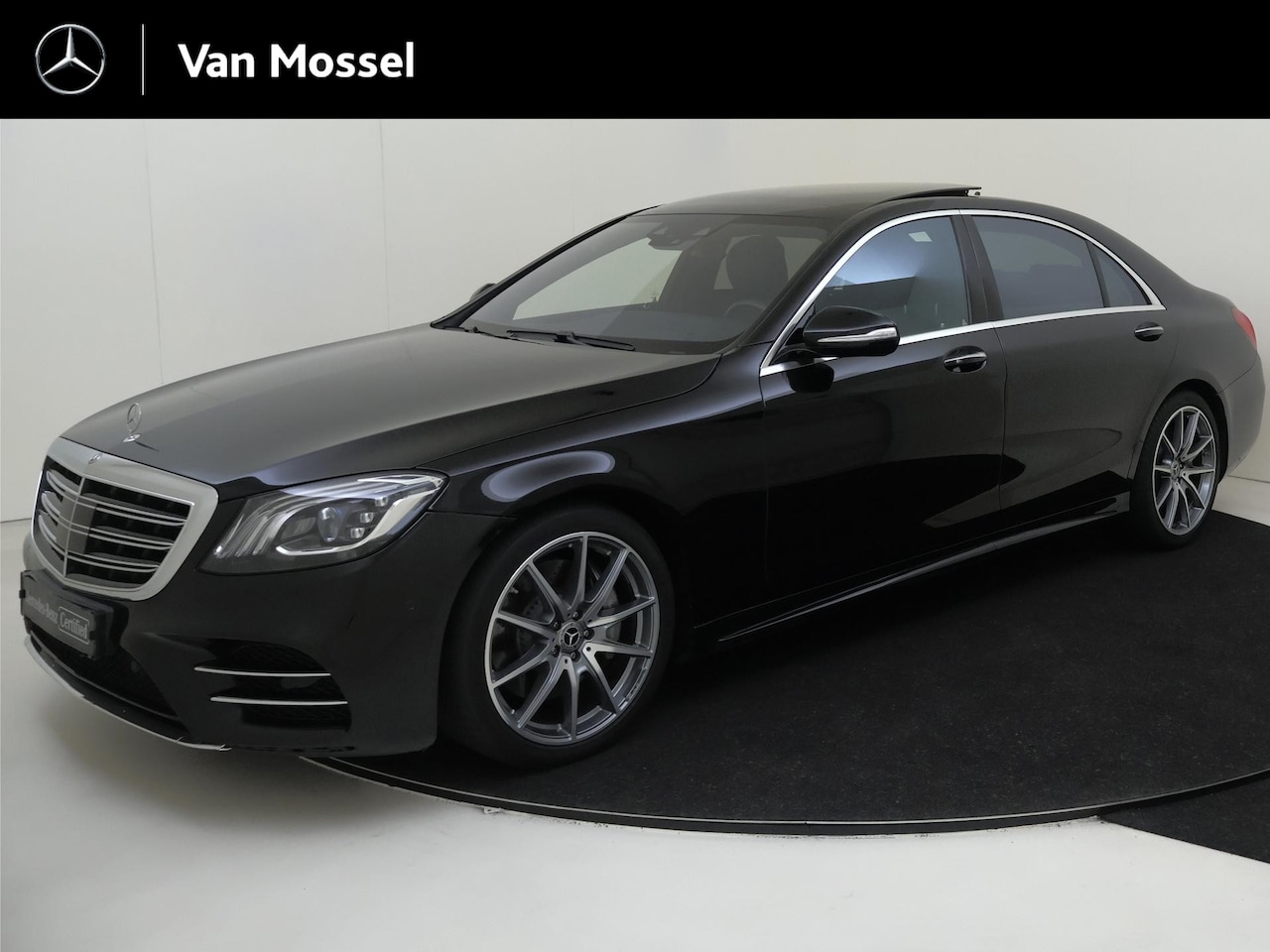 Mercedes-Benz S-klasse - 560 4Matic Lang Premium Plus / AMG/ Panoramadak/ Entertainment achter/ Nappaleder Exclusie - AutoWereld.nl