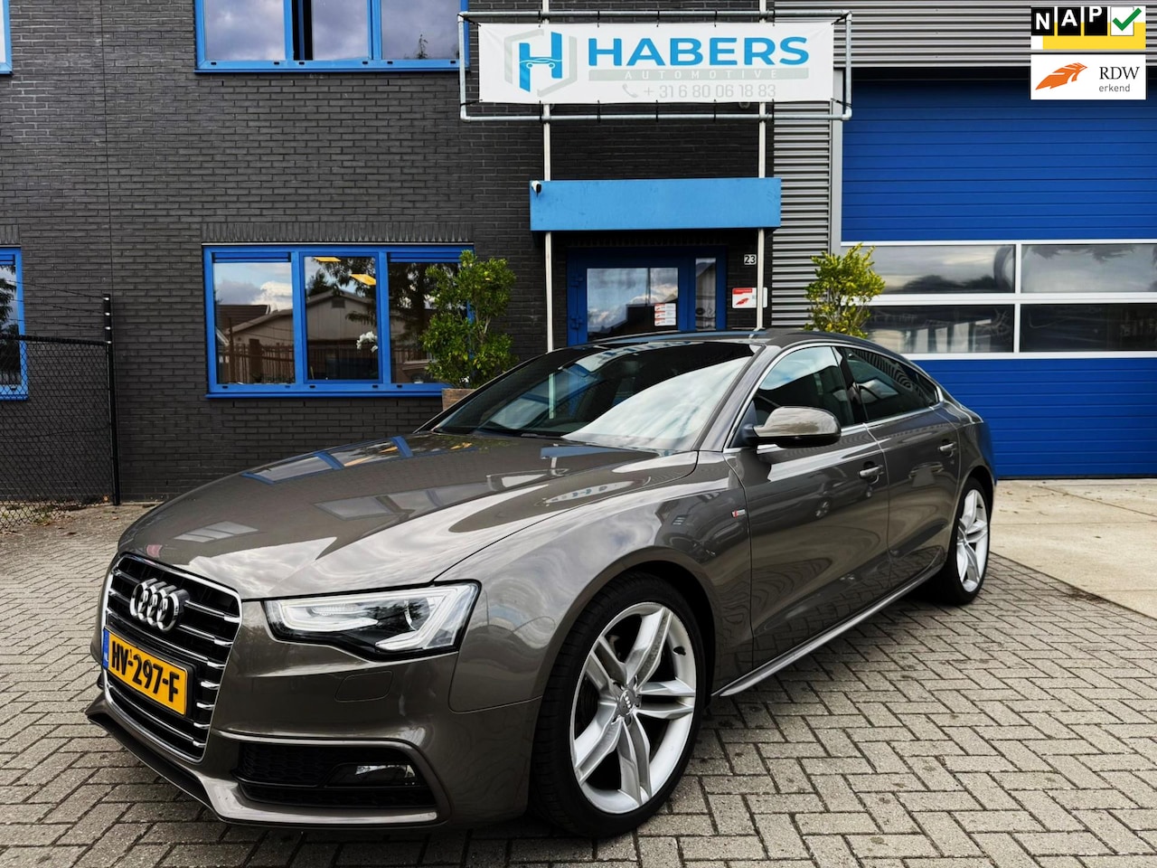 Audi A5 Sportback - 1.8 TFSI Adrenalin 144PK|Origineel NL|Face Lift|Sportstoelen|AUT|Camera|Led|Carplay|Navi|S - AutoWereld.nl