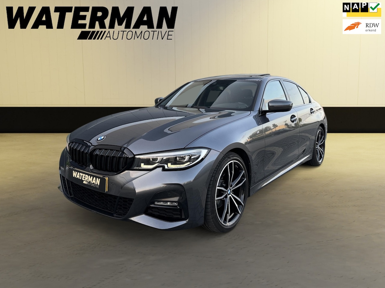 BMW 3-serie - 320i HIGH EXE M-PAKKET SCHUIFDAK/LEDER/CAMERA/19 INCH/BTW - AutoWereld.nl