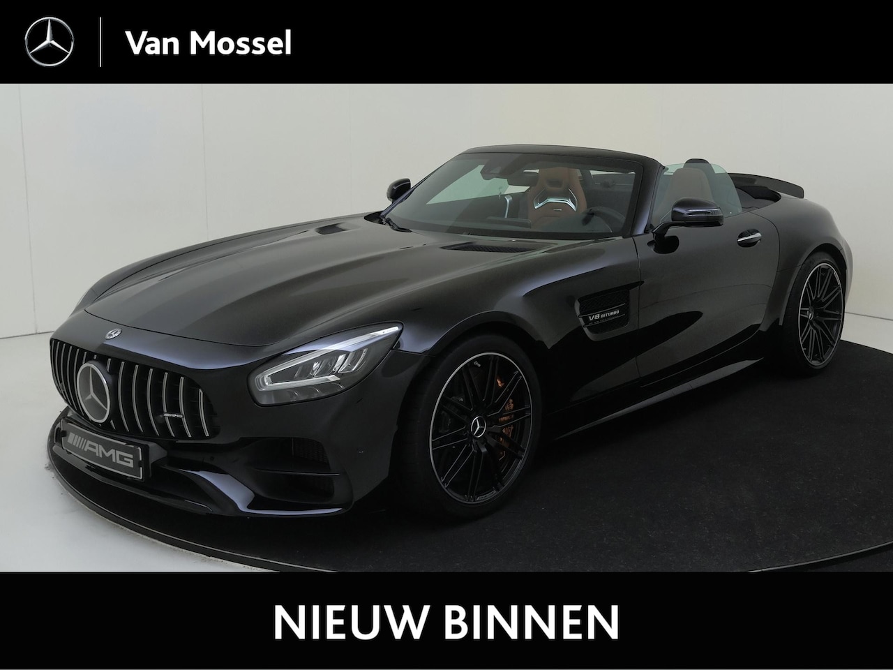 Mercedes-Benz AMG GT Roadster - 4.0 C /Burmester /AMG Dynamic plus /Achterasbesturing /Airscarf - AutoWereld.nl