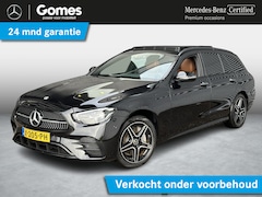 Mercedes-Benz E-klasse Estate - 300 e | Bruin leer | Panoramadak | Trekhaak | Night Pakket | Burmester Surround Sound | He