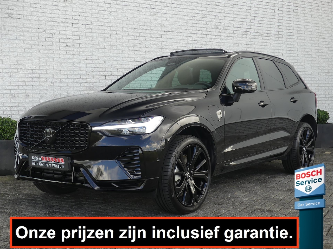 Volvo XC60 - T6 RECHARGE BLACK EDIT. 350PK AWD PANO.DAK/HEAD-UP/360CAMERA/HARMAN KARDON - AutoWereld.nl