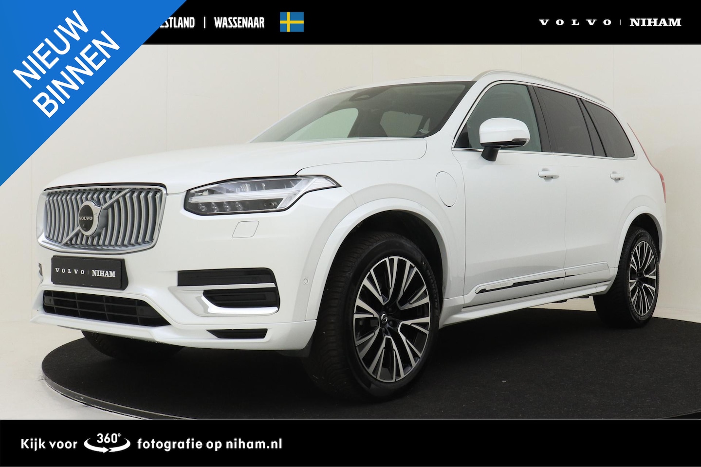 Volvo XC90 - T8 RECHARGE AWD PLUS BRIGHT -PANO.DAK|ADAP.LED|360°CAM|GETINT.GLAS|ALL-SEASON|POWER-SEATS| - AutoWereld.nl