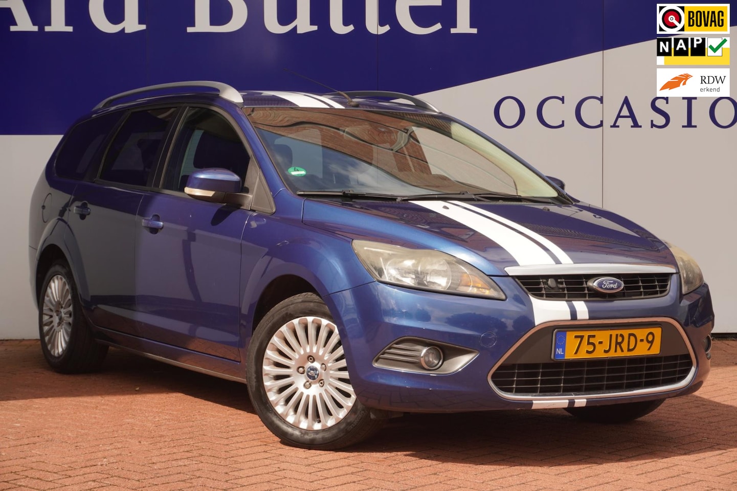 Ford Focus Wagon - 1.8 Titanium Flexi Fuel / Navigatie / ParkeerHulp / ECC / Cruise / = INRUILKOOPJE !! - AutoWereld.nl