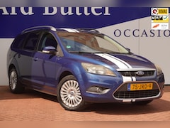 Ford Focus Wagon - 1.8 Titanium Flexi Fuel / Navigatie / ParkeerHulp / ECC / Cruise / = INRUILKOOPJE