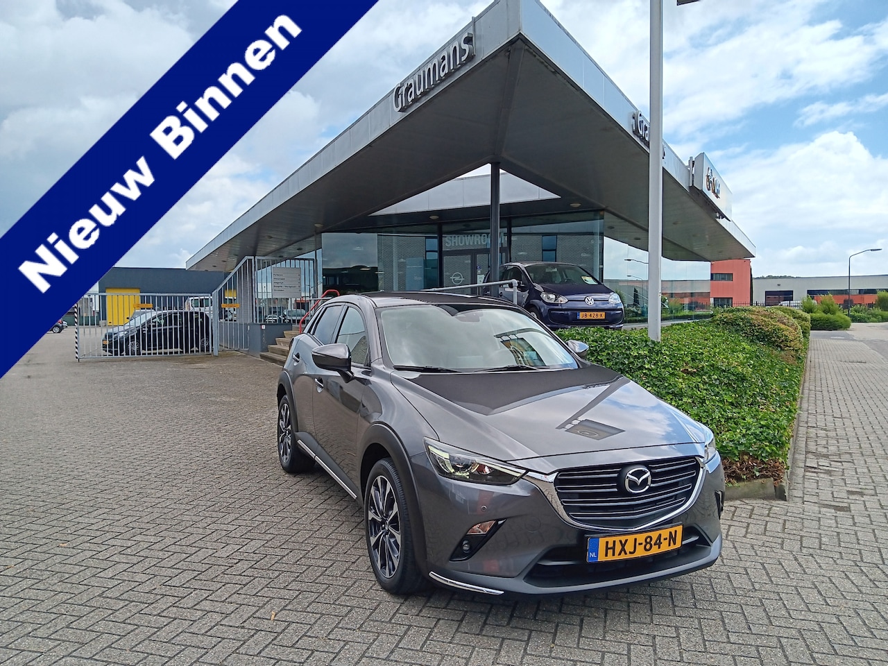 Mazda CX-3 - 2.0 SkyActiv-G 120 GT-M Line AUTOMAAT, Leder, Navi, Clima, Head-up, etc. incl. 12 MND BOVA - AutoWereld.nl