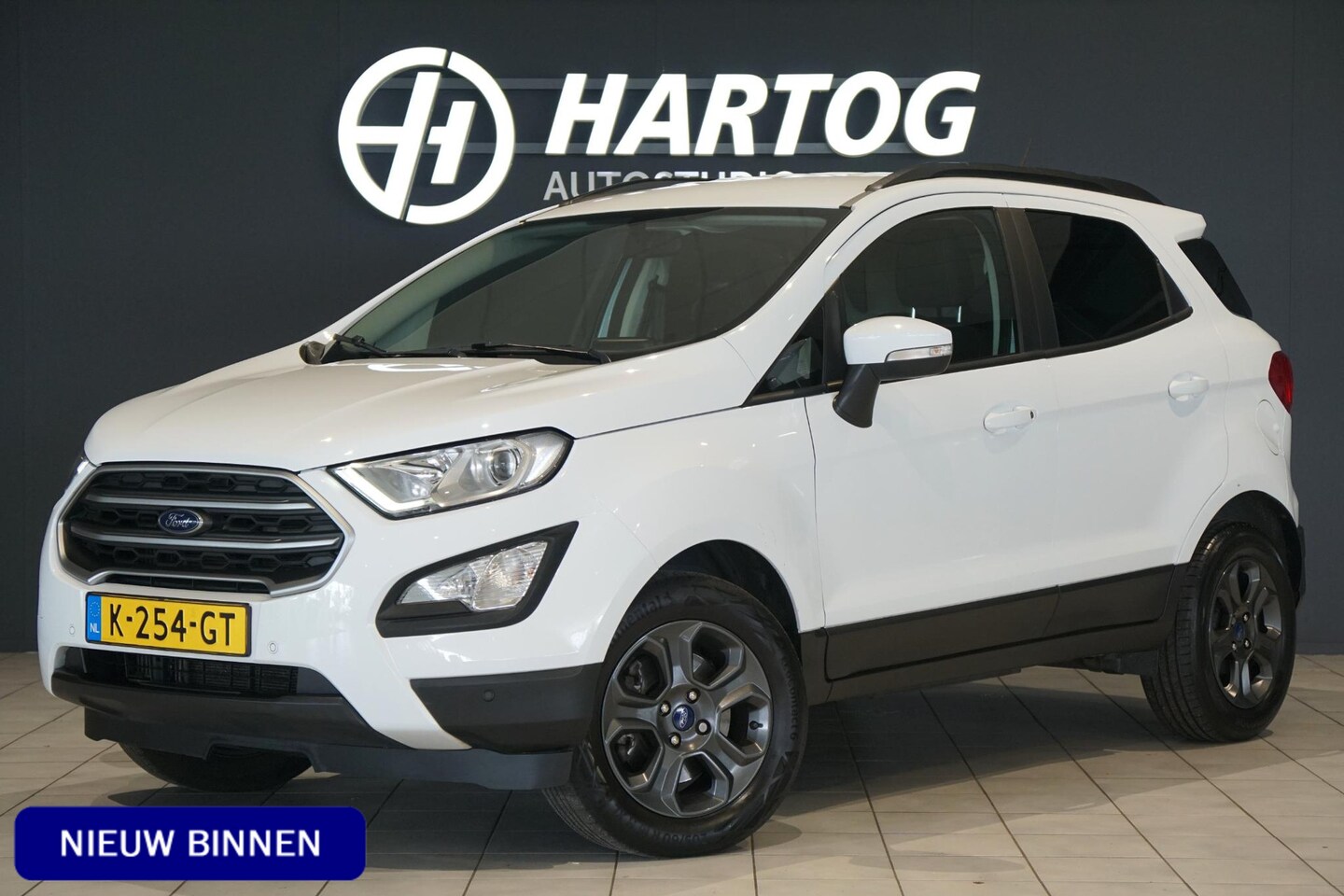 Ford EcoSport - 1.0 EcoBoost Titanium + CAMERA / SENSOREN / STOEL, STUURWIEL & VOORRUITVERWARMING - AutoWereld.nl