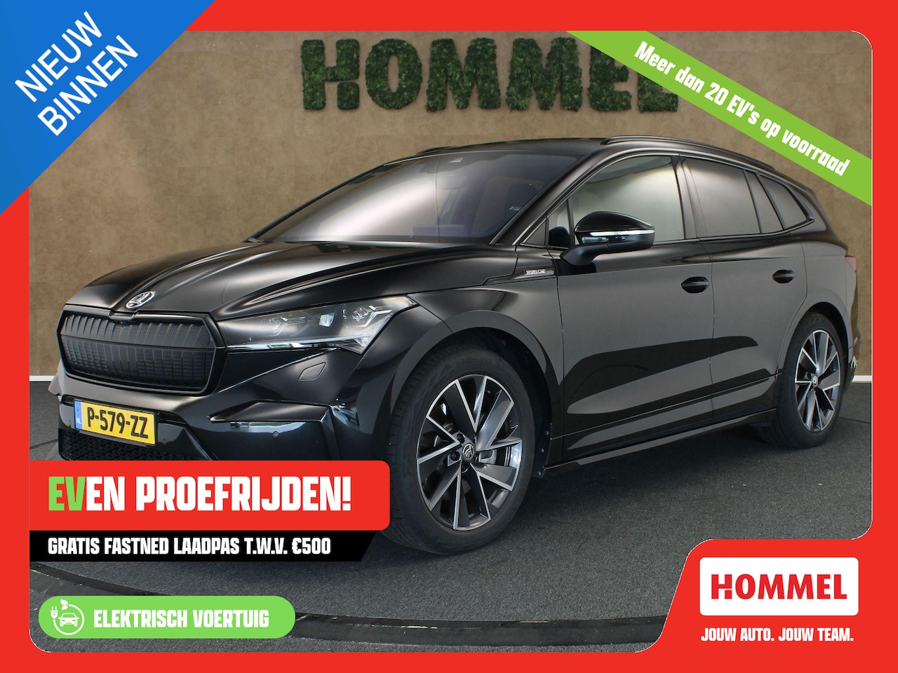 Skoda Enyaq iV - 80 Sportline - SOH 95.9%! - ORIGINEEL NEDERLANDSE AUTO - ELEKTRISCHE ACHTERKLEP - PARKEERS - AutoWereld.nl