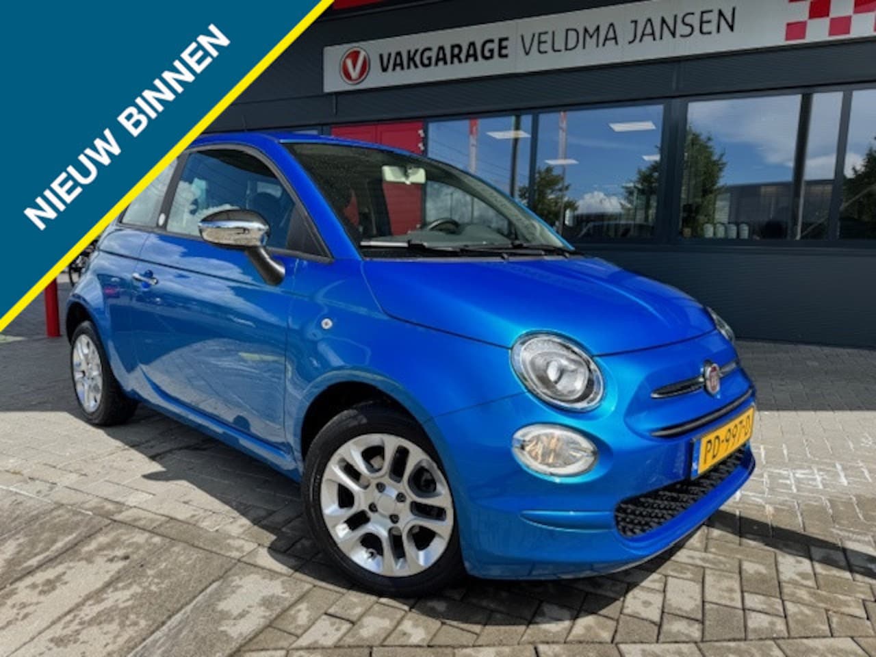 Fiat 500 - 0.9 TA TURBO 80 PK MIRROR 32.000 KM! + APPLE CARPLAY/AIRCO/CRUIS - AutoWereld.nl