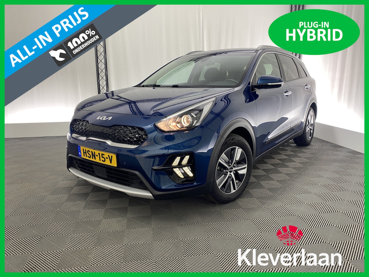 Kia Niro - 1.6 GDi Hybrid DynamicLine Automaat | - AutoWereld.nl