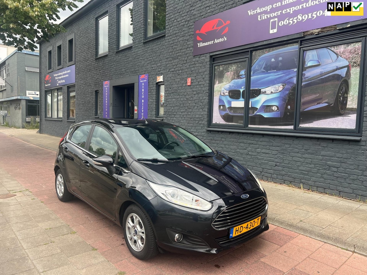 Ford Fiesta - 1.5 TDCi Titanium nieuw beurt gehad navi - AutoWereld.nl