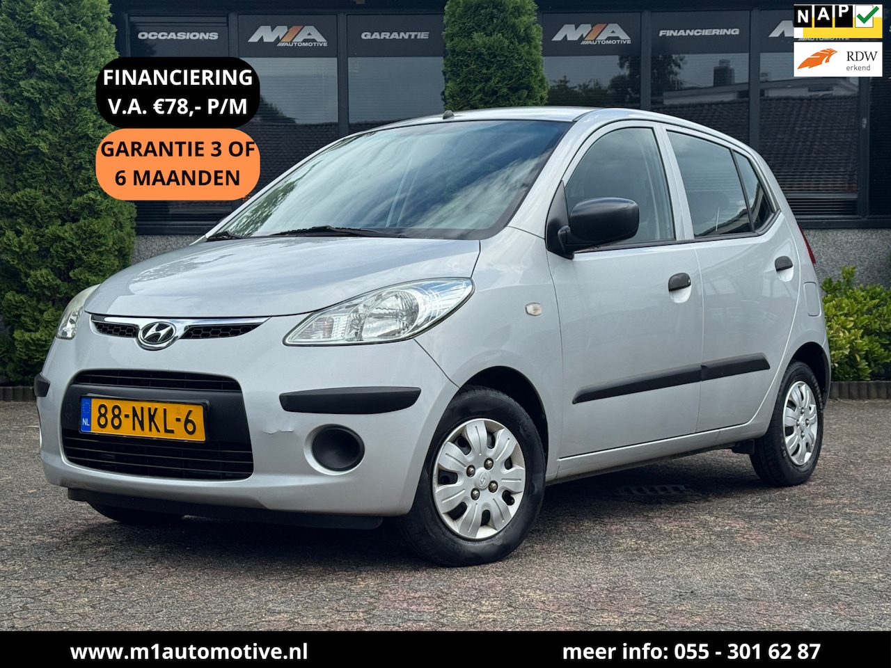 Hyundai i10 - 1.1 Active Cool | 5-Deurs | Airco | 1E EIG - AutoWereld.nl