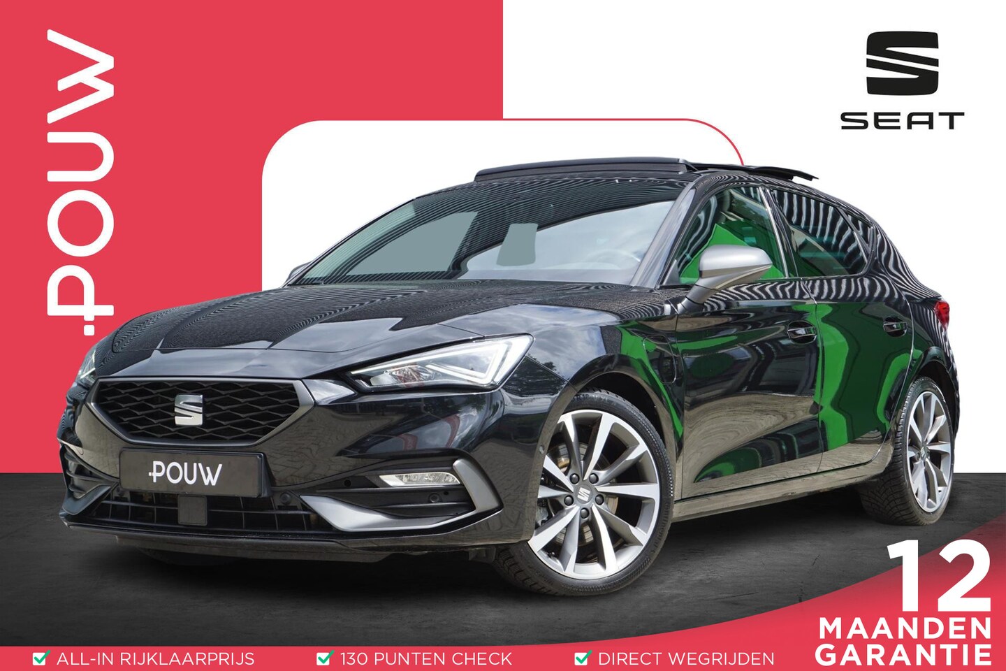 SEAT Leon - 1.4 TSI 204pk eHybrid PHEV FR | Panoramadak | Adaptive Cruise - AutoWereld.nl