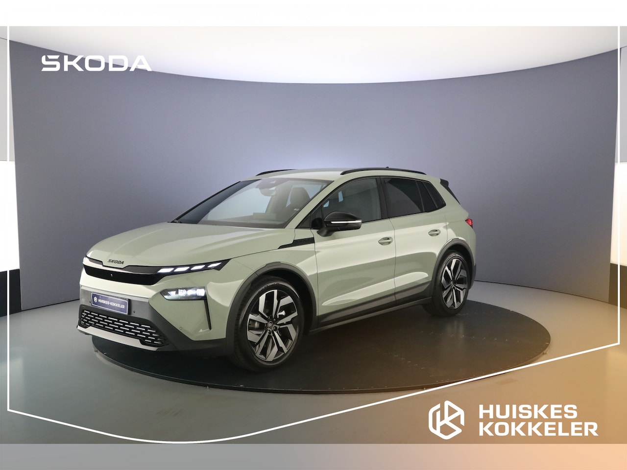 Skoda Elroq - Elektromotor 82 kWh 286pk Sportline Private lease vanaf €646 - AutoWereld.nl
