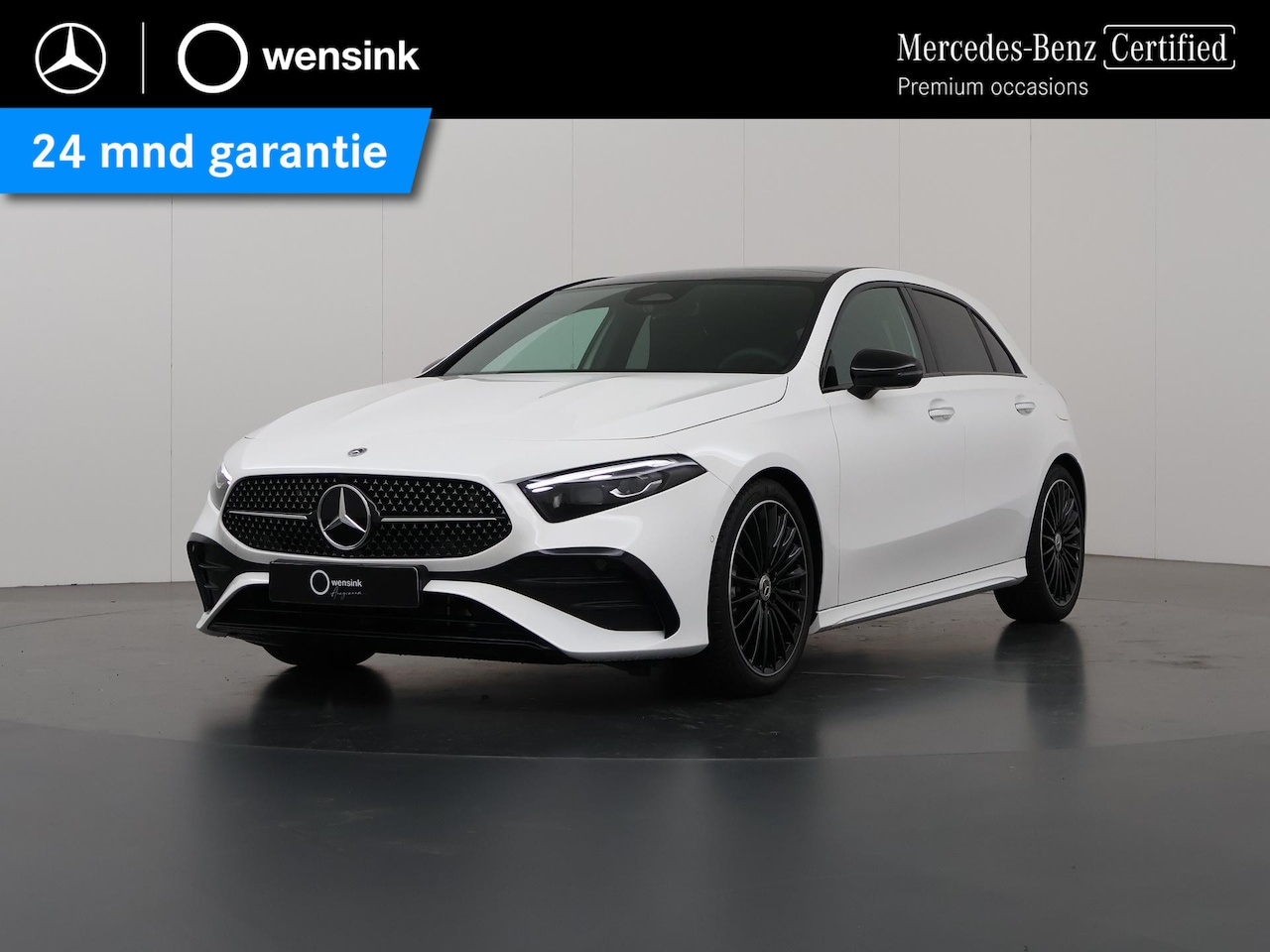 Mercedes-Benz A-klasse - 180 Star Edition AMG Line | Night | Panoramadak | Sfeerverlichting | Multibeam LED | Parke - AutoWereld.nl