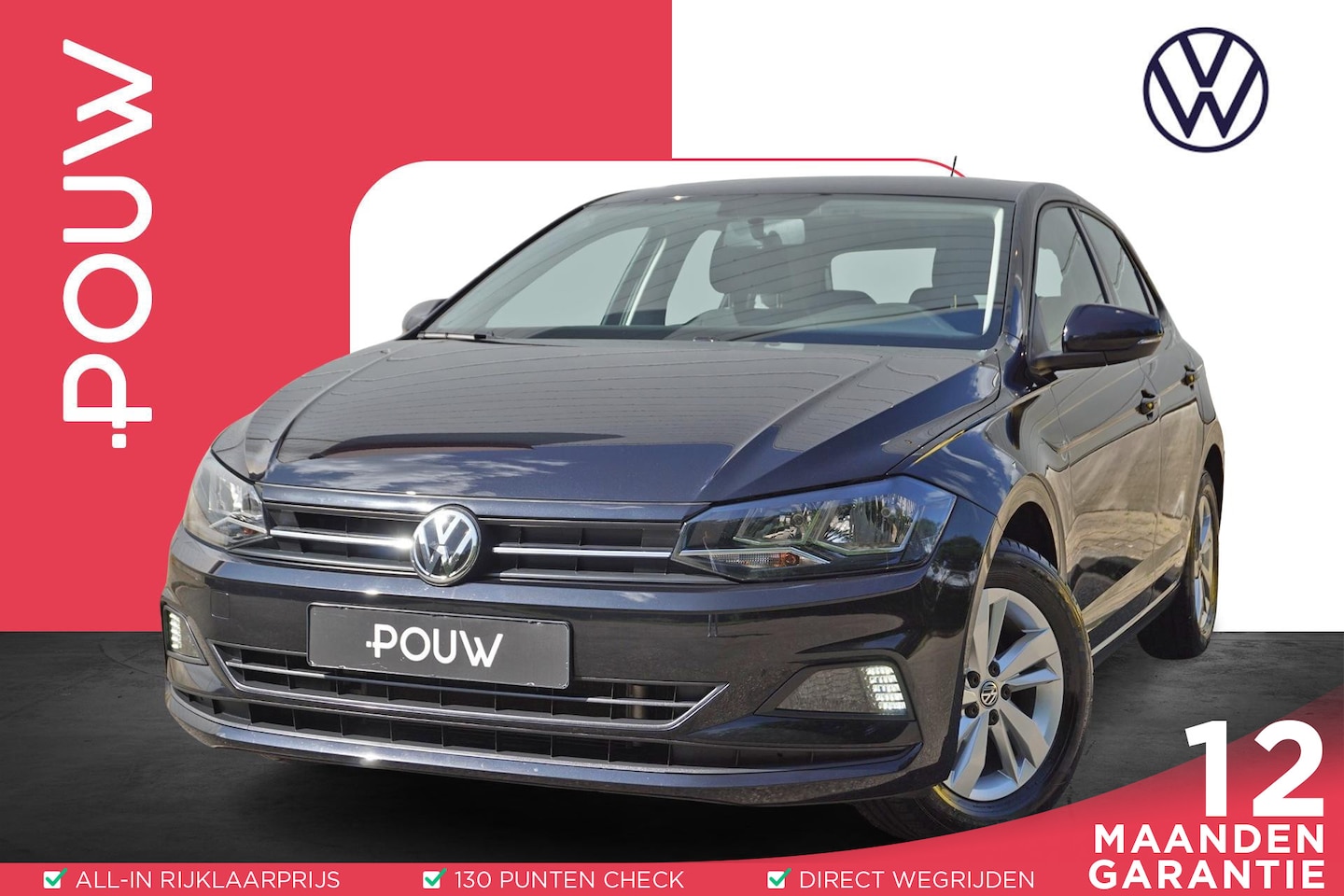 Volkswagen Polo - 1.0 TSI 95pk Comfortline | Apple Carplay & Android Auto | Trekhaak | Airco - AutoWereld.nl