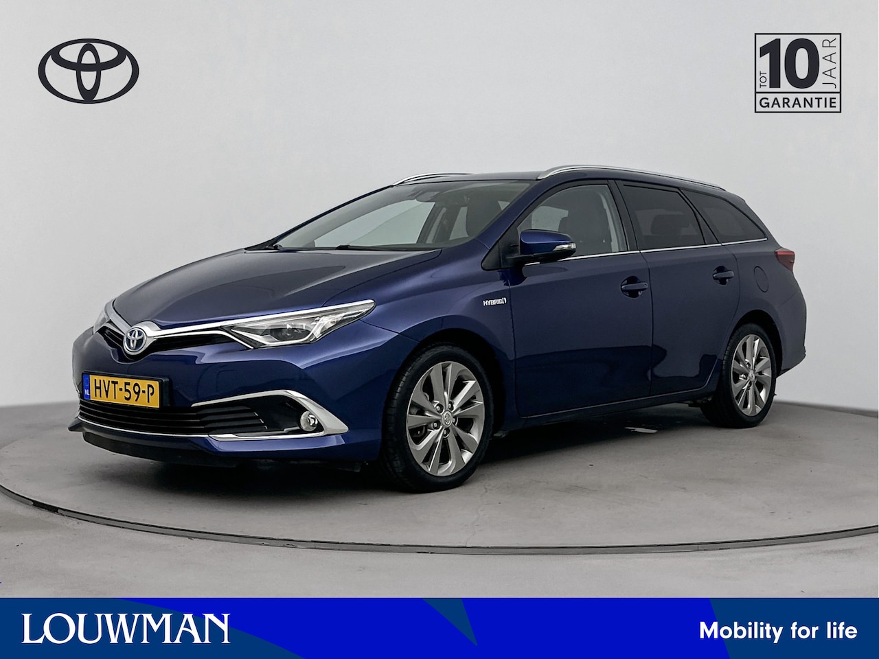 Toyota Auris - 1.8 Hybrid Lease Pro | Navigatie | Parkeersensoren | Cruise Control | Stoelverwarming | - AutoWereld.nl