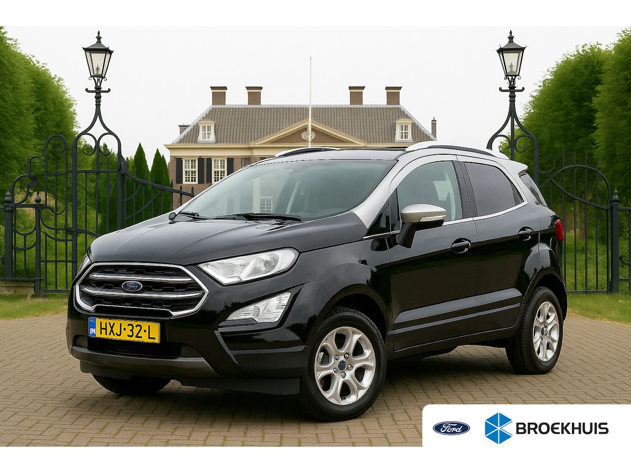 Ford EcoSport - 1.0EB BI-TONE | LEDER | DEALER OH! | WINTERPACK | CAMERA | NAVI APPLE CARPLAY & ANDROID AU - AutoWereld.nl