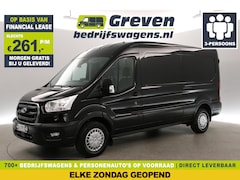 Ford Transit - 2.0 Ecoblue L3H2 Airco Cruise Camera Carplay PDC 3 Persoons LED Trekhaak
