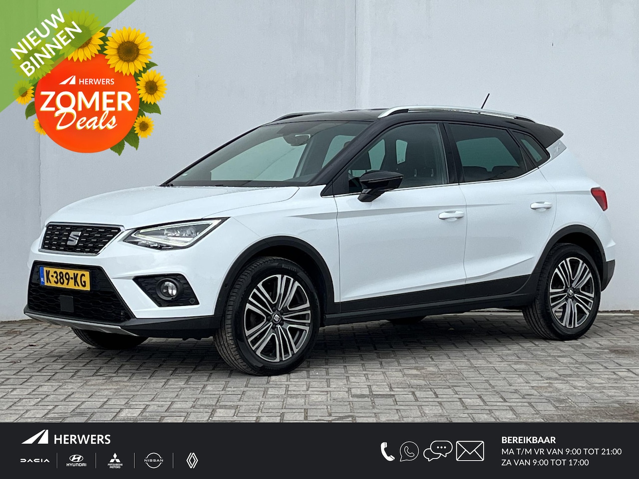 SEAT Arona - 1.0 TSI Xcellence Business Intense Automaat / Achteruitrijcamera / Verwarmde Voorstoelen / - AutoWereld.nl