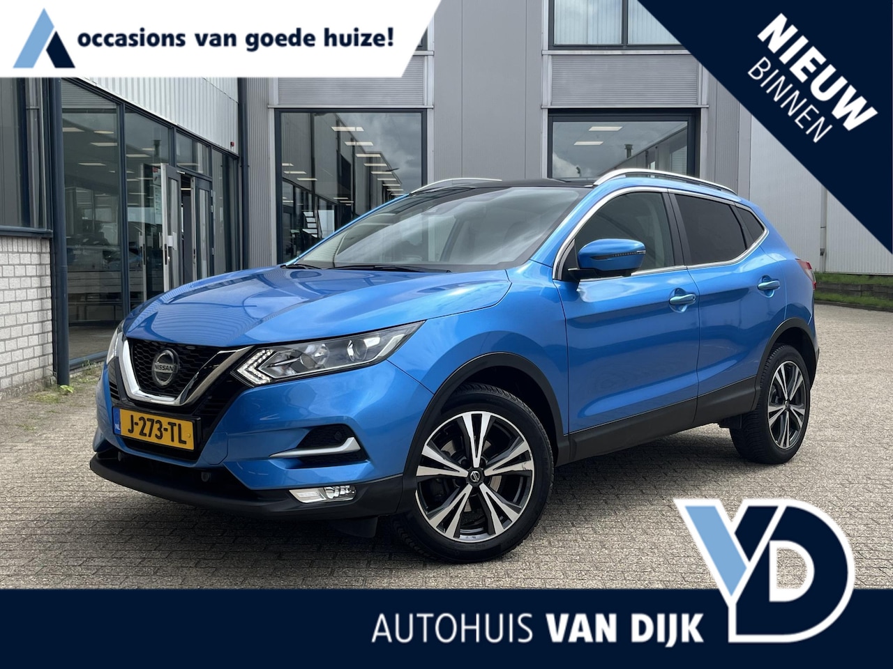 Nissan Qashqai - 1.3 DIG-T N-Connecta | NL-Auto/1e Eig./Voll.Historie/Design Pack/360° camera/Navi - AutoWereld.nl