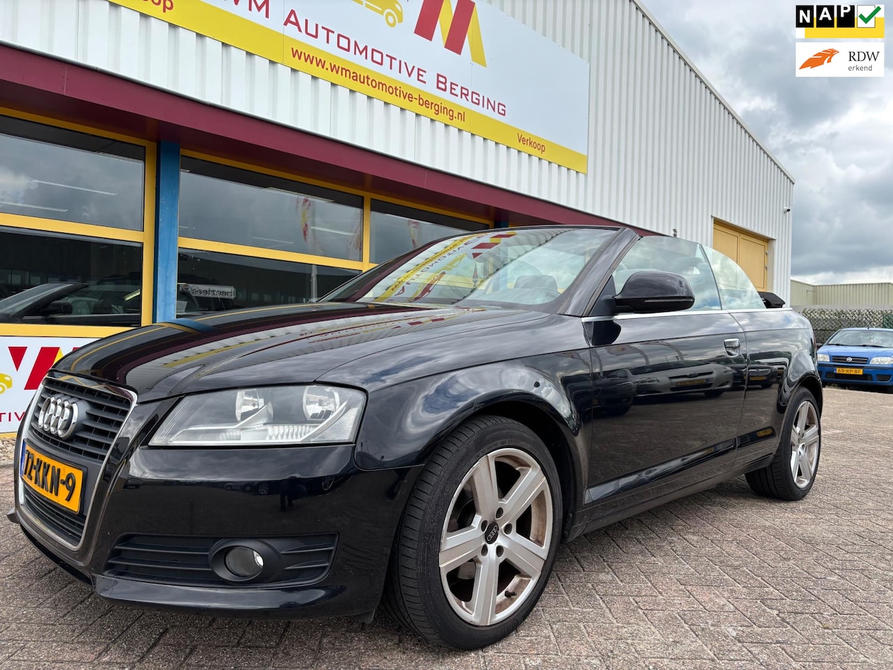 Audi A3 Cabriolet - 1.9 TDI NAVI LEDER CABRIO - AutoWereld.nl