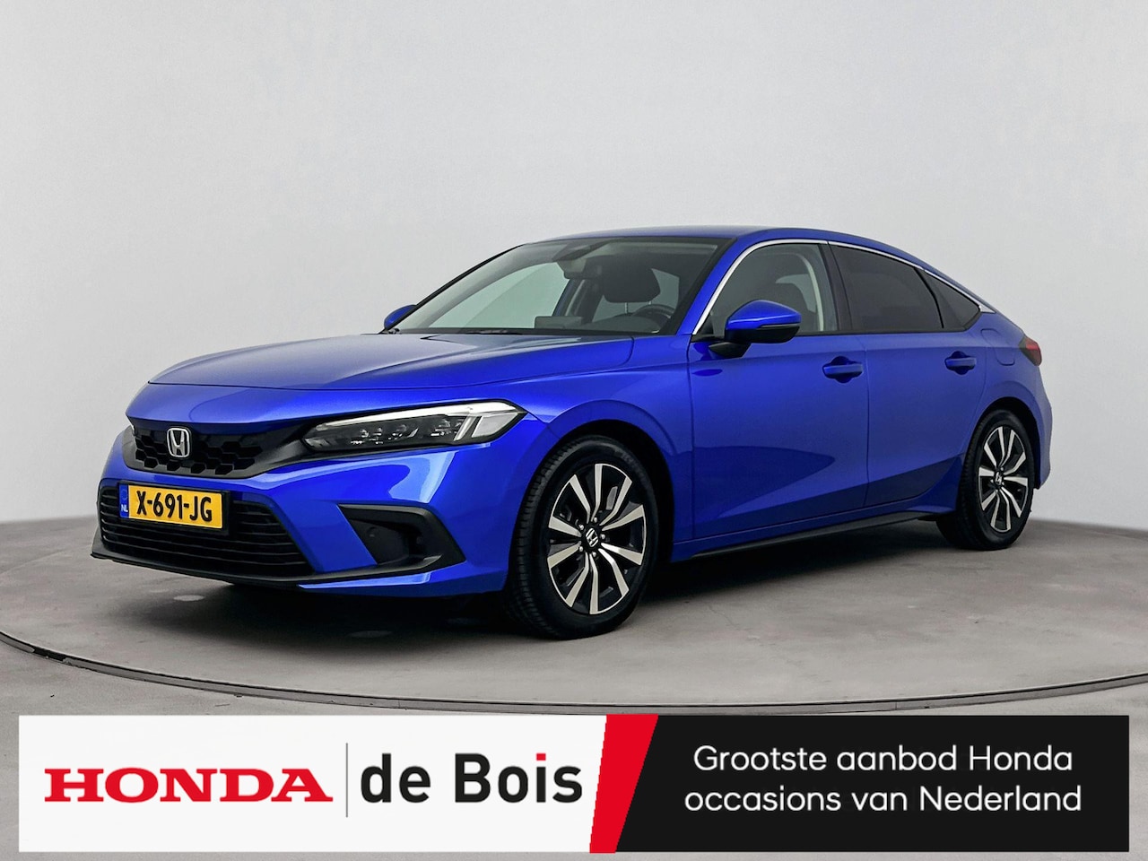 Honda Civic - 2.0 e:HEV Elegance 184 PK | €149,- per maand!* | Superdeal! | 1e Eig. | Navigatie & Apple - AutoWereld.nl