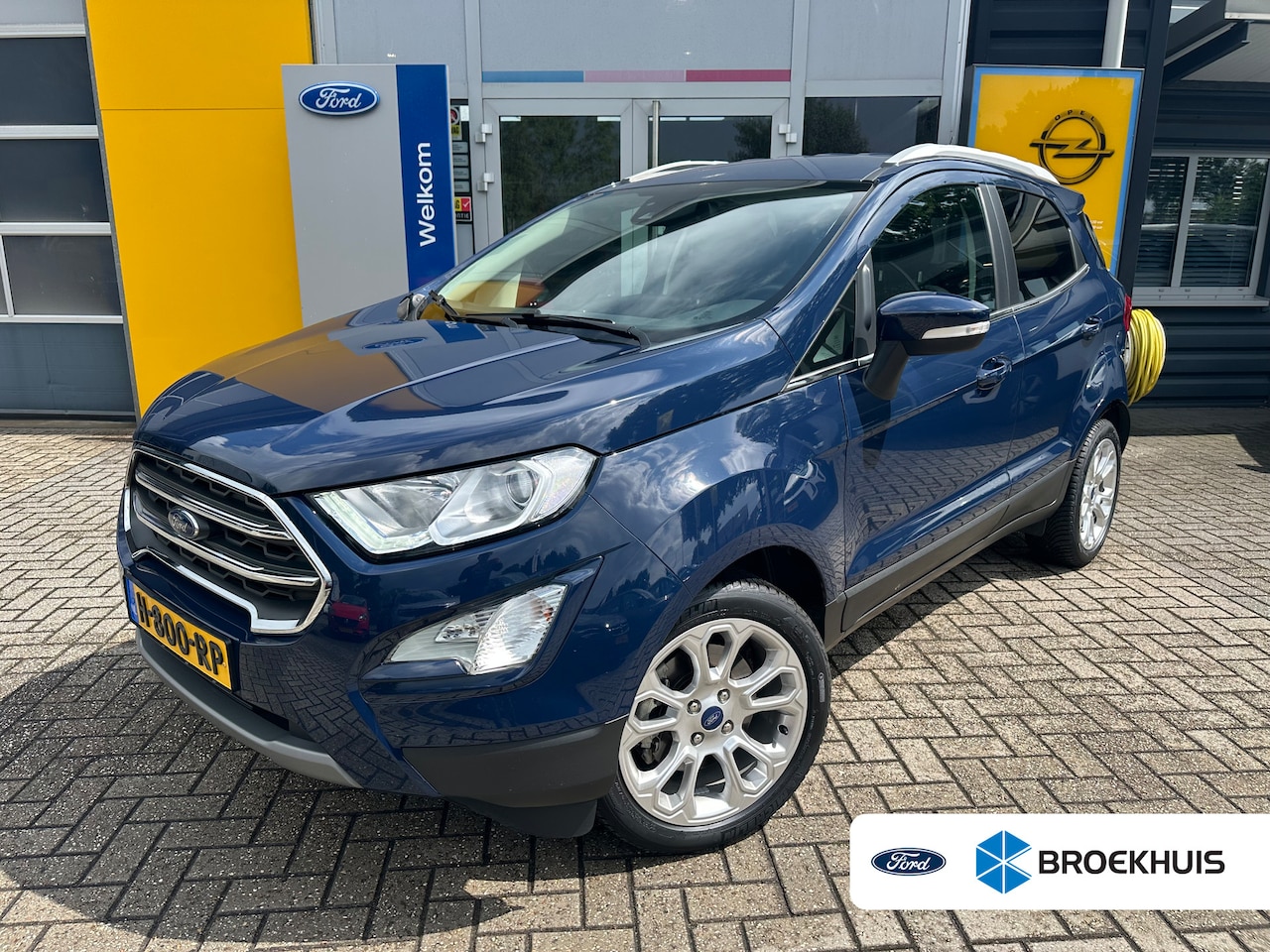 Ford EcoSport - 1.0 125PK Titanium | STOEL-, STUUR- EN VOORRUIT VERWARMING| PARKEERSENSOREN| CRUISE CONTRO - AutoWereld.nl