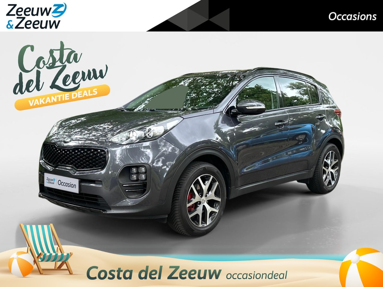 Kia Sportage - 1.6 GDI First Edition | lichtmetalen velgen | cruise | nav | telefoon | climate | achterui - AutoWereld.nl