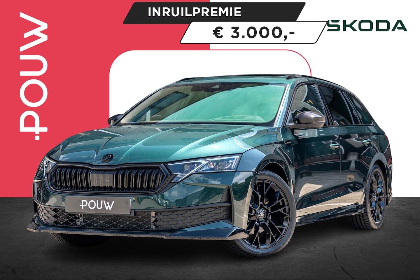 Skoda Octavia Combi - 1.5 TSI 150pk DSG MHEV Sportline Business | LMV 17'' | Head-Up Display | Panoramadak - AutoWereld.nl