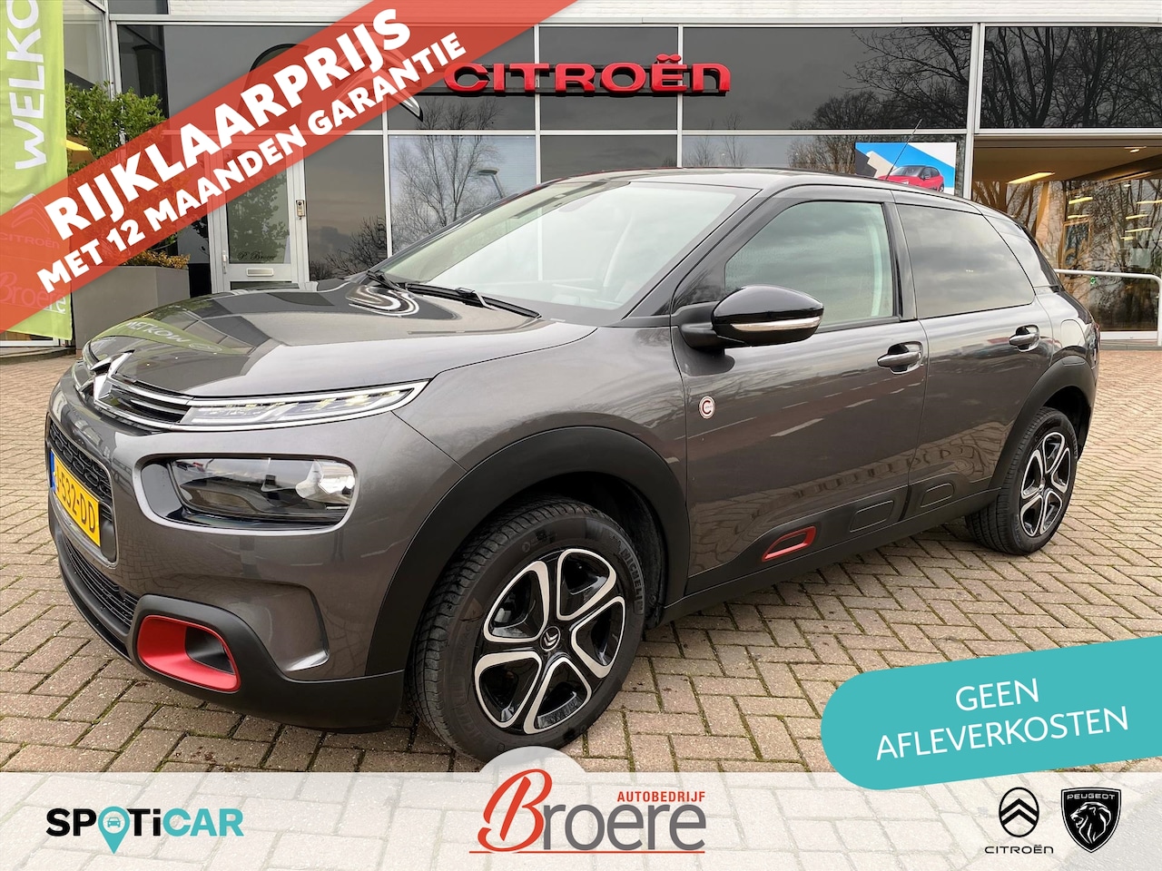 Citroën C4 Cactus - 1.2 Turbo 110pk C-Series | comfort seats, camera, navigatie, cruise, climate, apple, andro - AutoWereld.nl