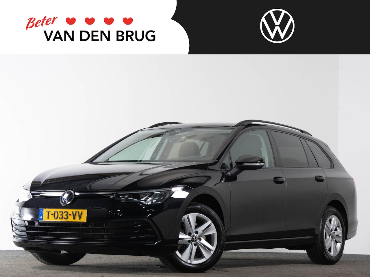 Volkswagen Golf Variant - LIfe Business 1.0 eTSI 110 pk AUTOMAAT | LED | Trekhaak | Navigatie | Elektr. stoel | Stoe - AutoWereld.nl