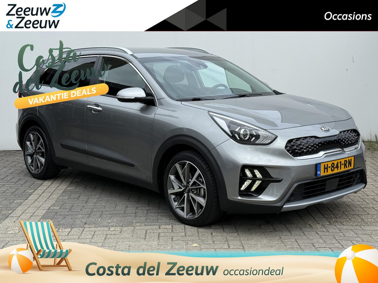 Kia Niro - 1.6 GDi Hybrid DynamicPlusLine | NAVI | CAMERA | 18 INCH LMV | STUUR & STOELVERWARMING | L - AutoWereld.nl