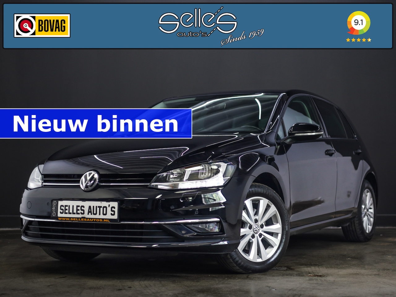 Volkswagen Golf - 2.0 tdi Adaptive cruisecontrol | Applecarplay | Stoelverwarming | Automaat - AutoWereld.nl