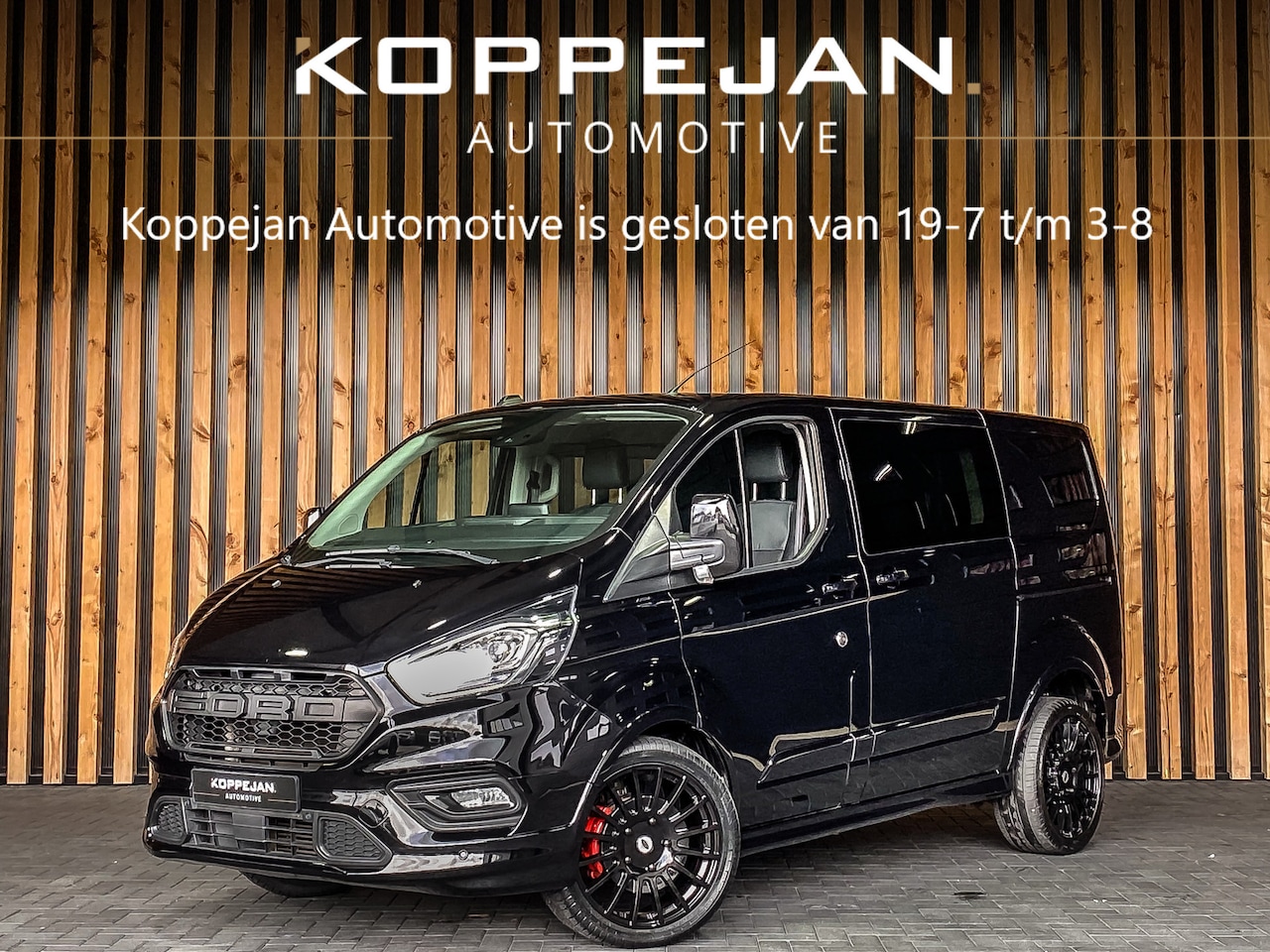 Ford Transit Custom - 2.0 TDCI 185PK Automaat Sport Dubbele Cabine | 2X SCHUIFDEUR | SCHUIFRUITEN | BI-XENON | N - AutoWereld.nl