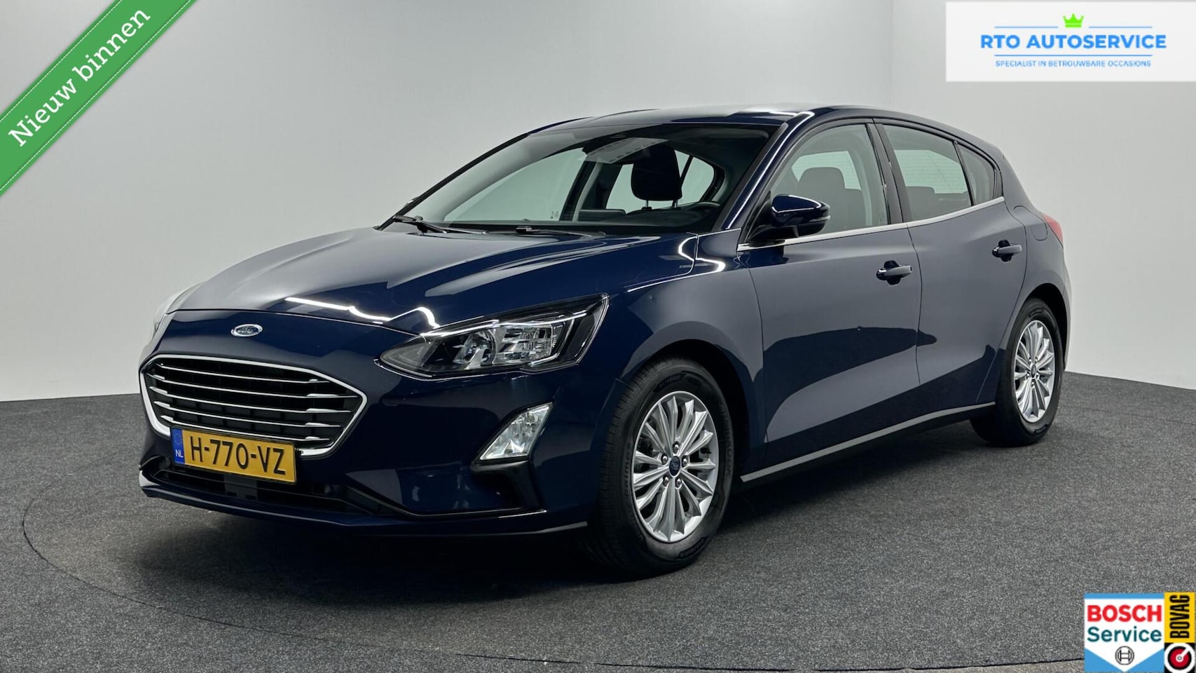 Ford Focus - 1.0 EcoBoost Hybrid Titanium X Business NAVI LM ECC. - AutoWereld.nl