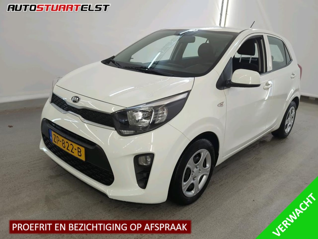Kia Picanto - 1.0 CVVT EconomyPlusLine Airco | Bluetooth | Hill-Hold | Start/Stop | Elek Ramen | NL-Auto - AutoWereld.nl