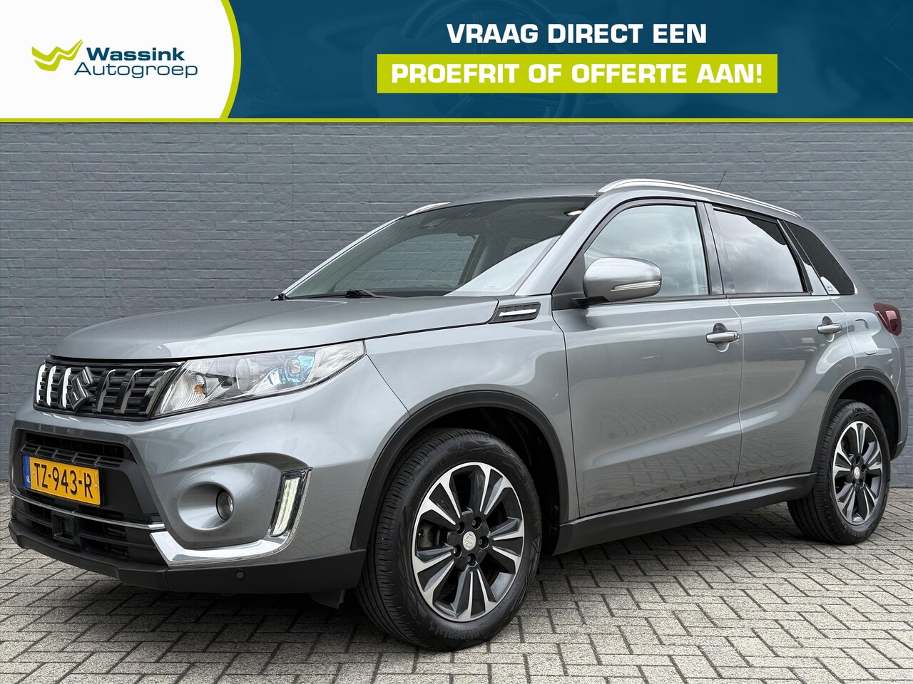 Suzuki Vitara - 1.4 Boosterjet 140pk Automaat Stijl I Sunroof | Dode hoek herkenning | Stoelverwarming | C - AutoWereld.nl