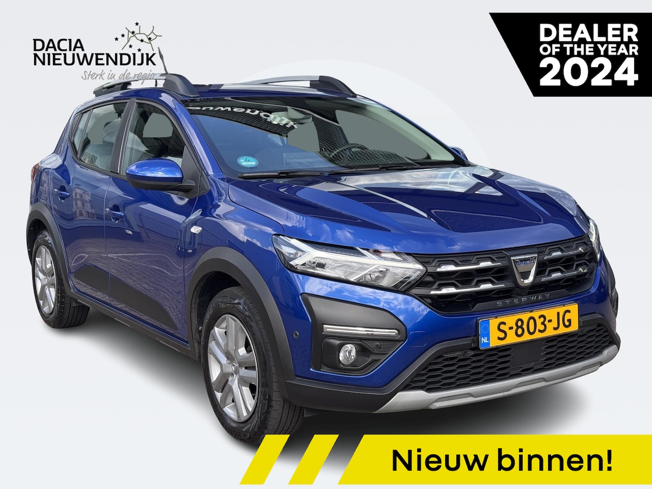 Dacia Sandero Stepway - 1.0 TCe 90 Comfort / NAVIGATIE / AIRCO / ACHTERUITRIJ CAMERA / - AutoWereld.nl