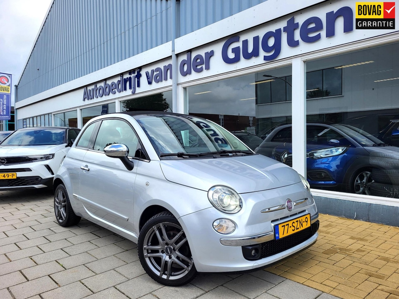Fiat 500 C - 0.9 TwinAir Lounge / Cabrio / Airco / Elektrische ramen / - AutoWereld.nl