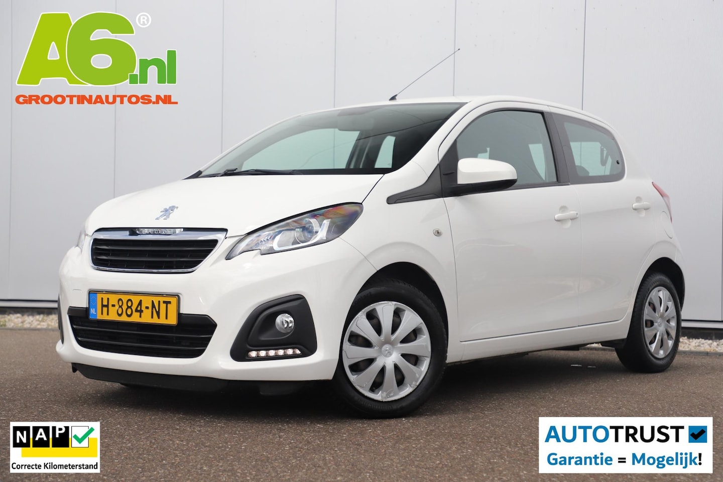 Peugeot 108 - 1.0 e-VTi Active Airco Radio Bluetooth Elektrische Ramen - AutoWereld.nl