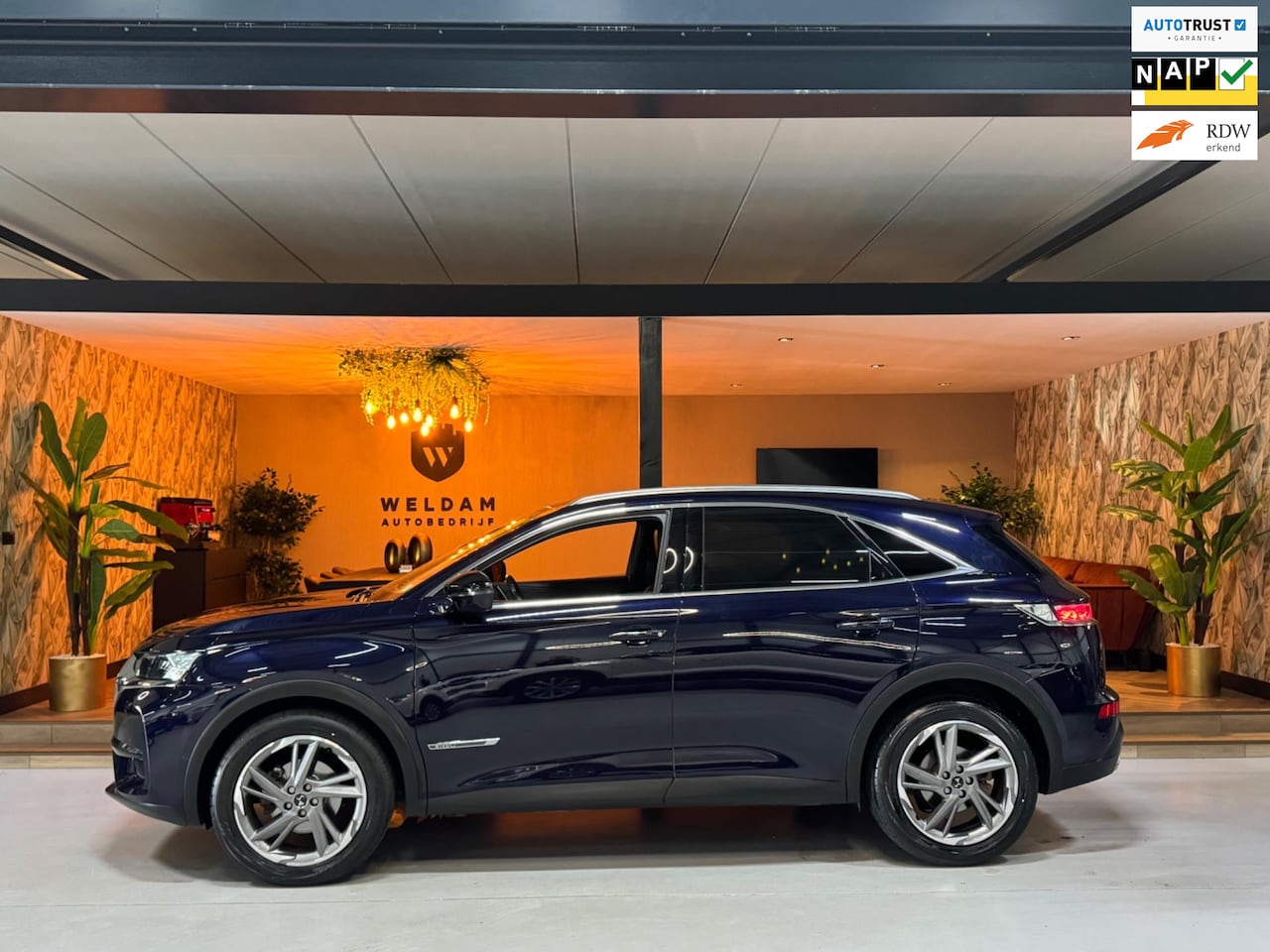 DS 7 Crossback - 1.6 PureTech So Chic Garantie Pano 360 Camera Leder Carplay Adoptieve Cruise Lane Clima Na - AutoWereld.nl