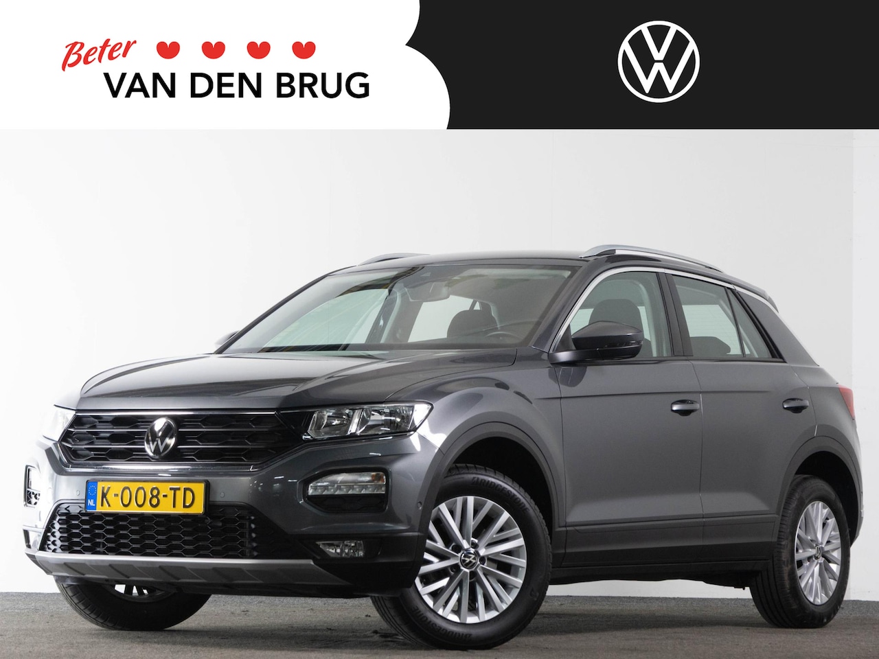 Volkswagen T-Roc - 1.5 TSI 150 pk AUTOMAAT | Adaptieve cruise | Trekhaak | Camera | Navigatie | Elektr. achte - AutoWereld.nl