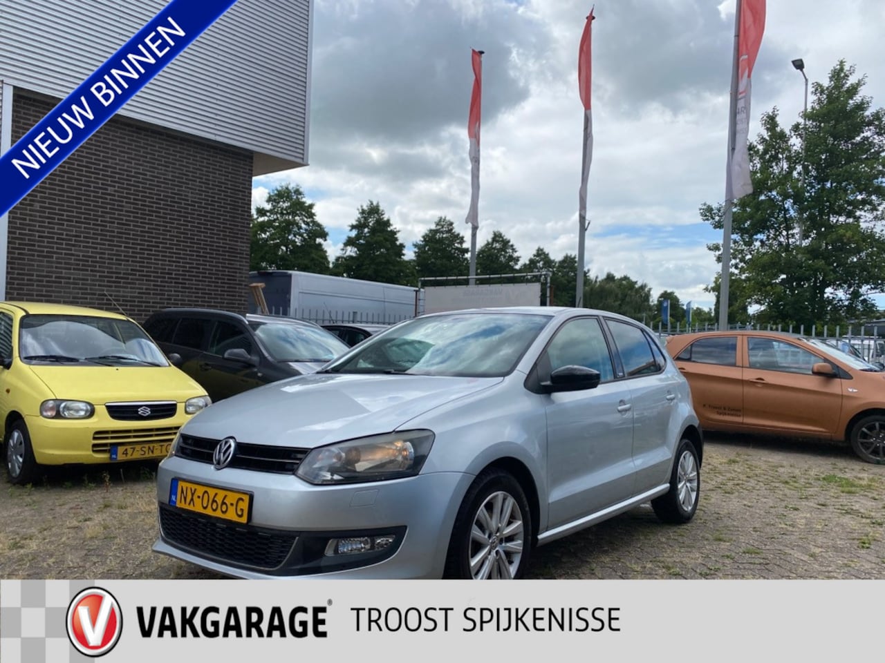 Volkswagen Polo - 1.2-12V BlueMotion Comfortline 1.2-12V BlueMotion Comfortline,Climate&Cruisecontrol,Achteruitrijsensoren,Elektrischpakket - AutoWereld.nl