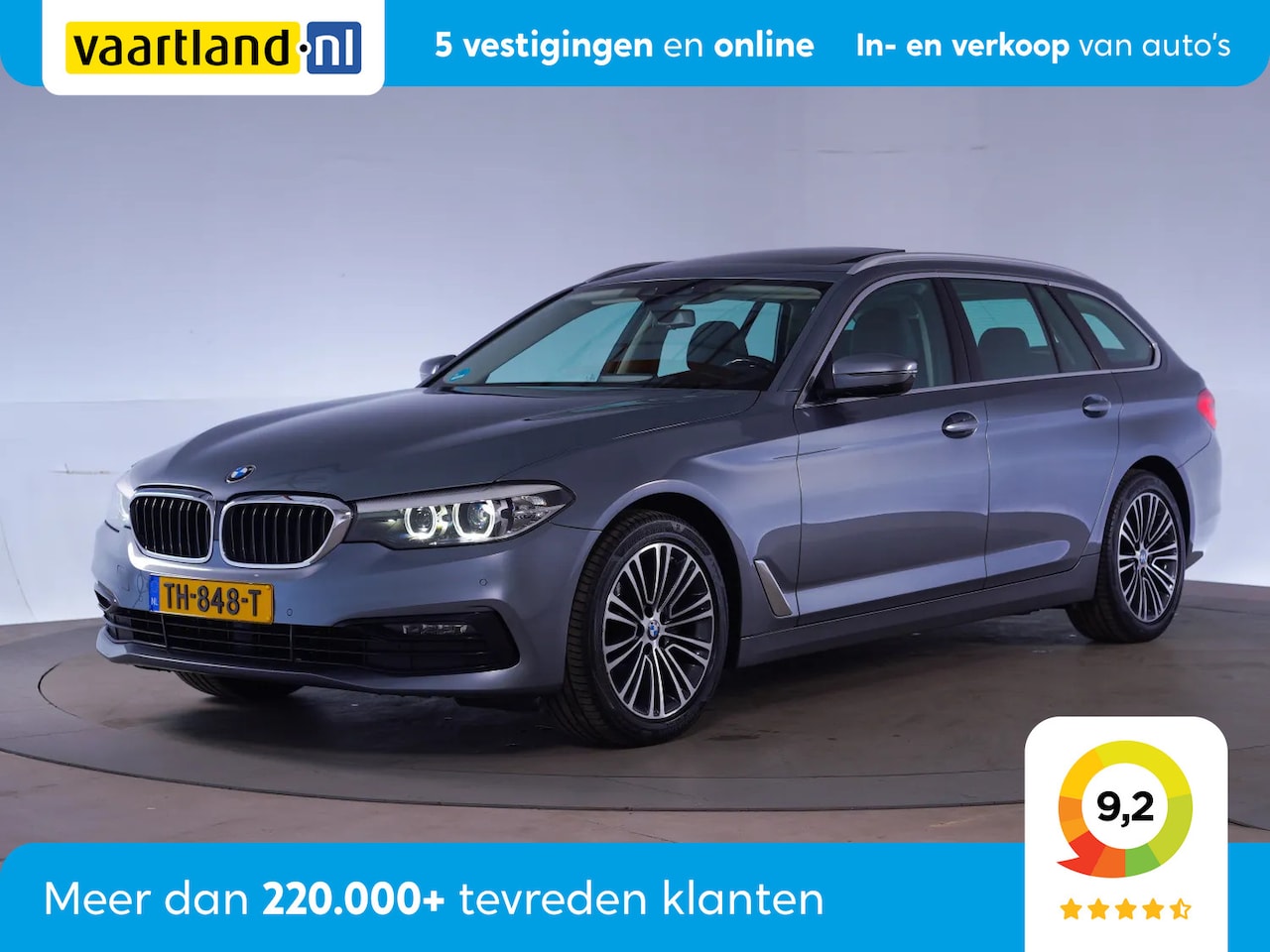 BMW 5-serie Touring - 520i Executive Sport Aut. [ Panorama Sportstoelen LED ] - AutoWereld.nl