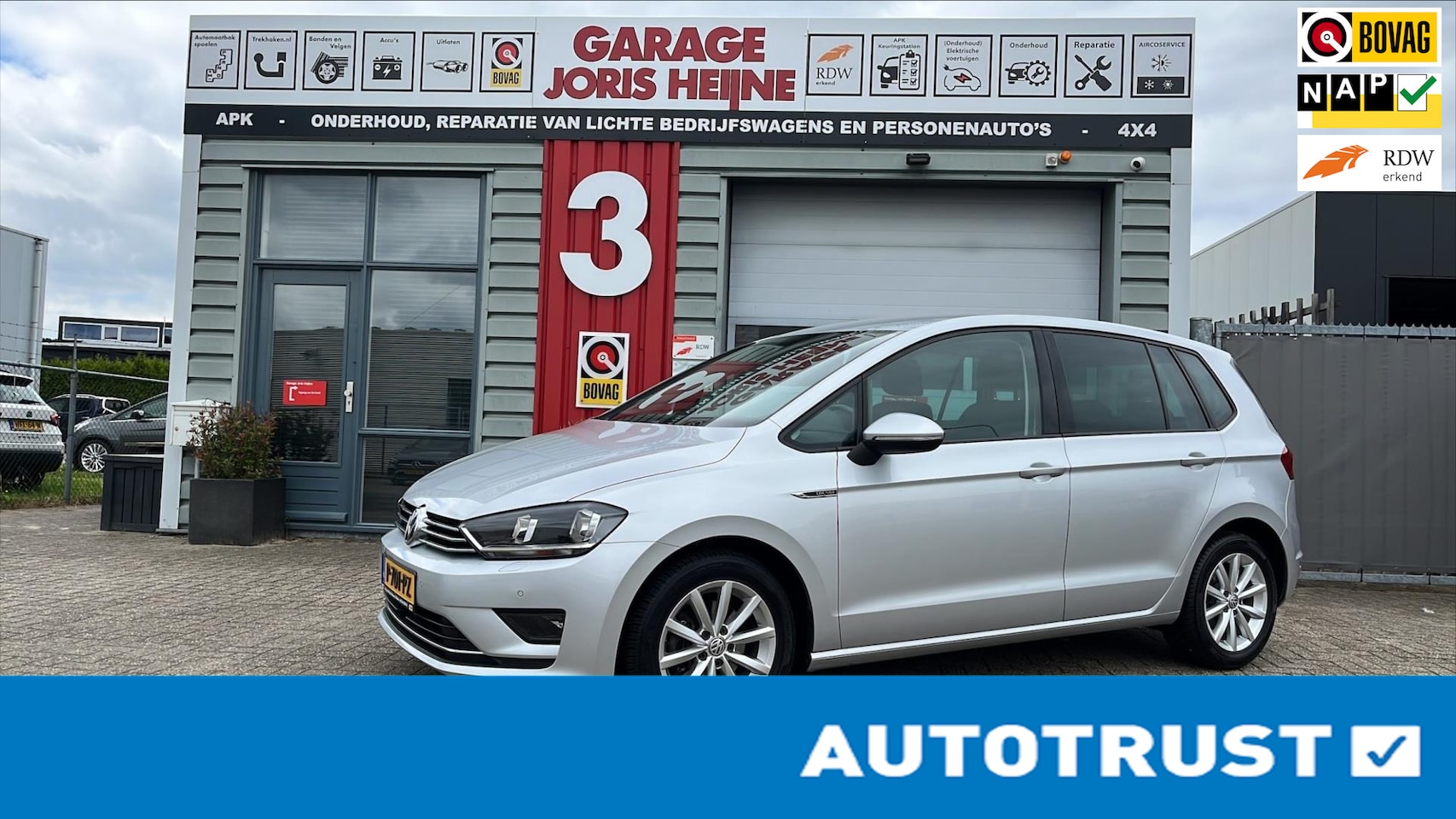 Volkswagen Golf Sportsvan - 6 mnd Garantie 1.4 TSI Comfortline Lounge - AutoWereld.nl