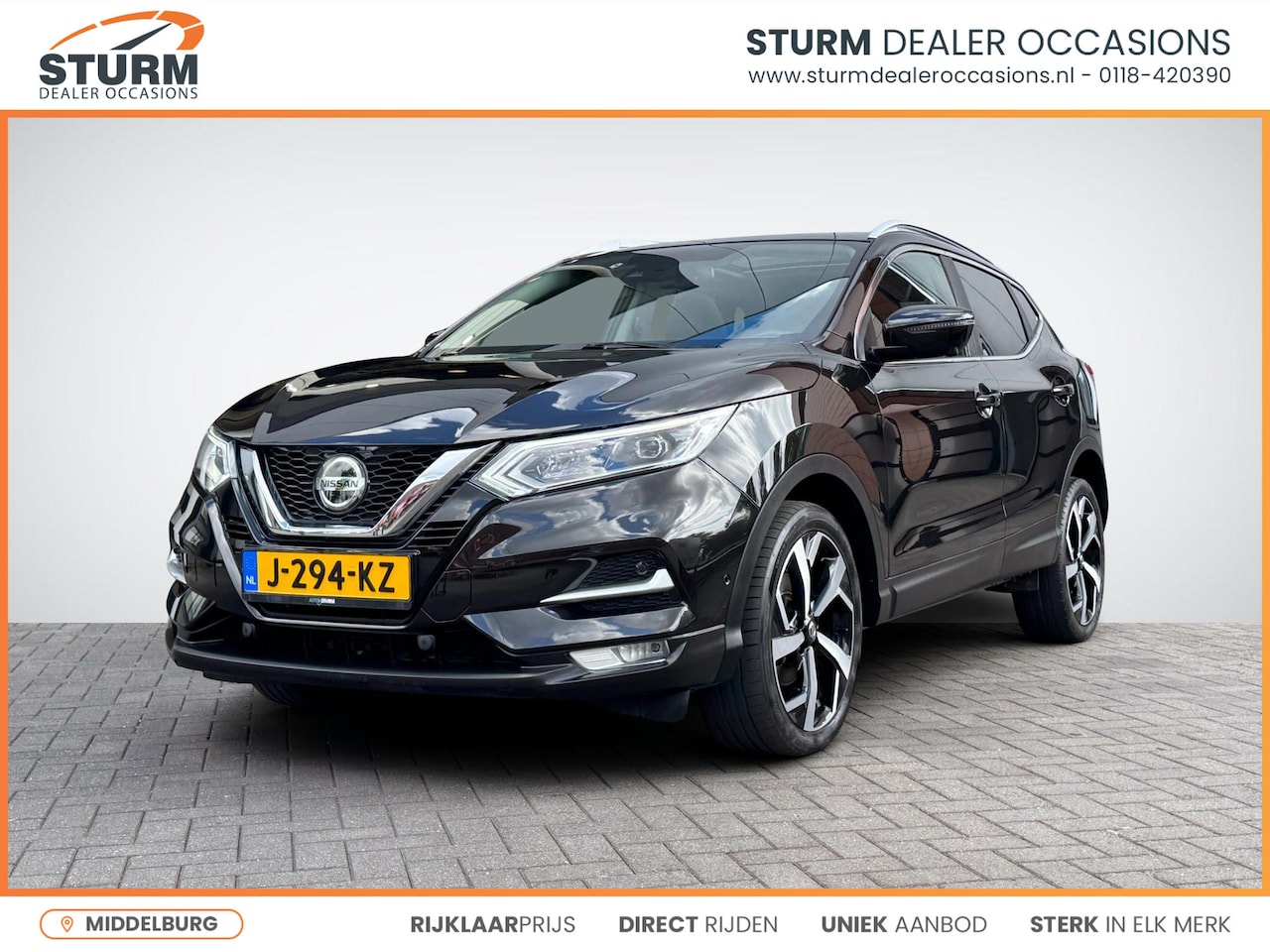 Nissan Qashqai - 1.3 DIG-T Tekna | Trekhaak Afneembaar | Panoramadak | Apple Carplay/Android Auto | Adapt. - AutoWereld.nl